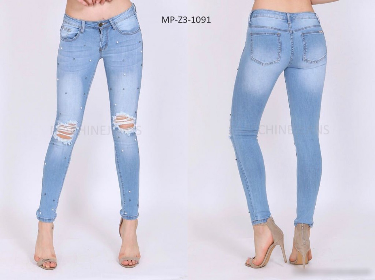 PANT. MACHINE CON PERLAS 1091