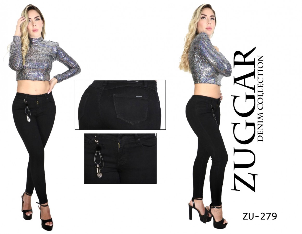 PANT. ZUGGAR 279 NEGRO