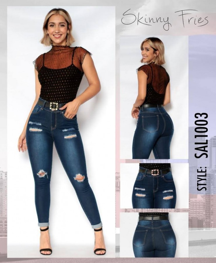 Pantalón SKF 1003 con cinto