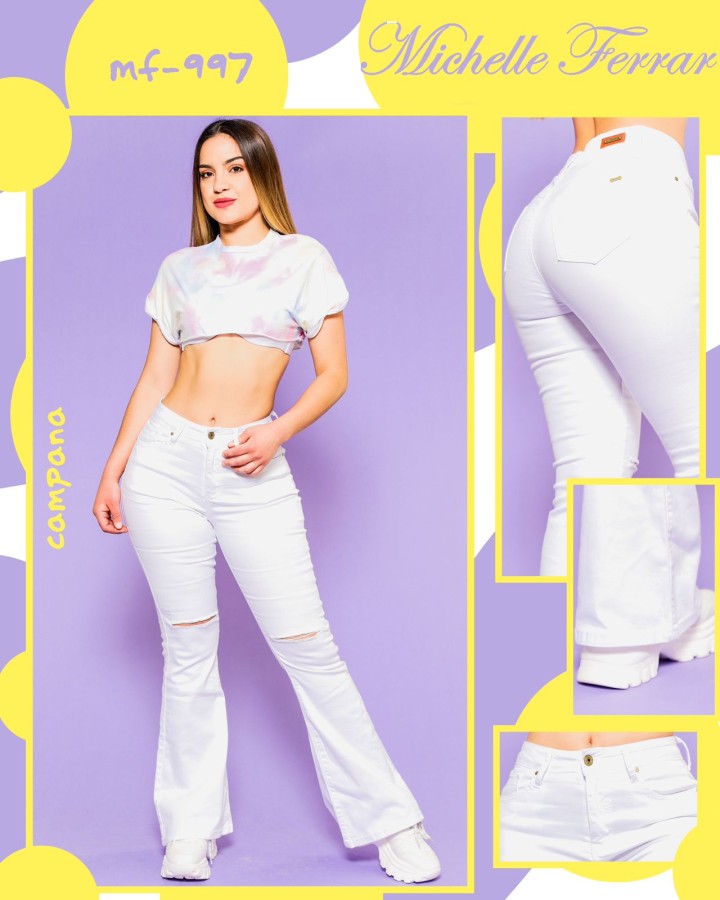Pantalón Michelle Ferrar 997 Campana