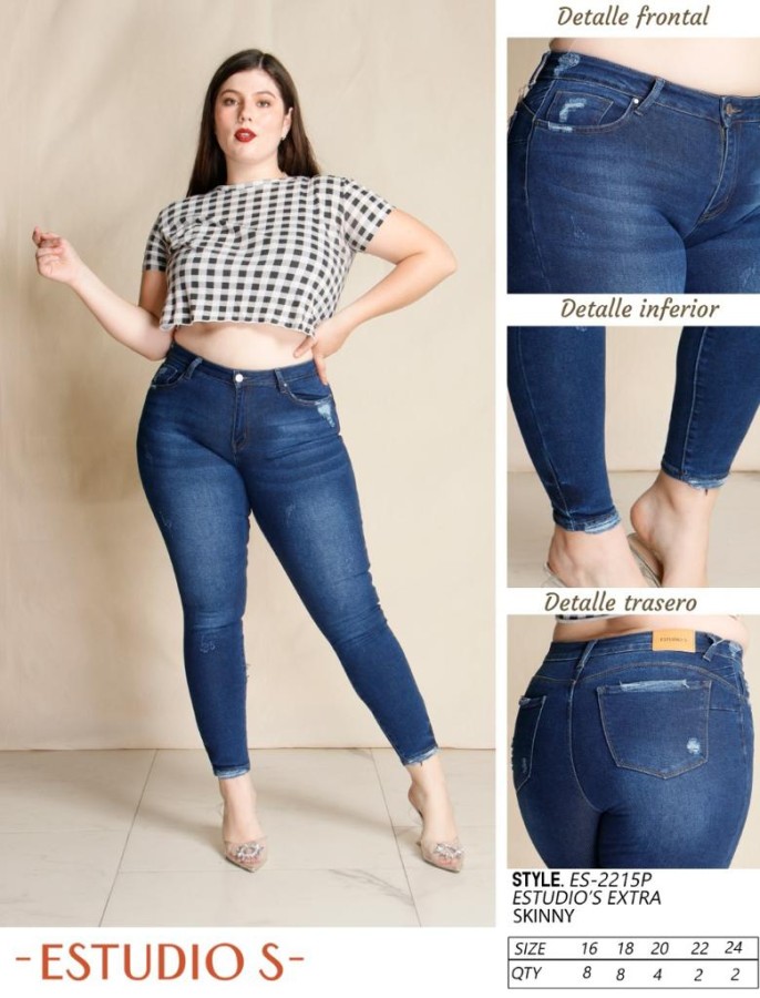 Pantalón Estudio S 2215 Talla extra