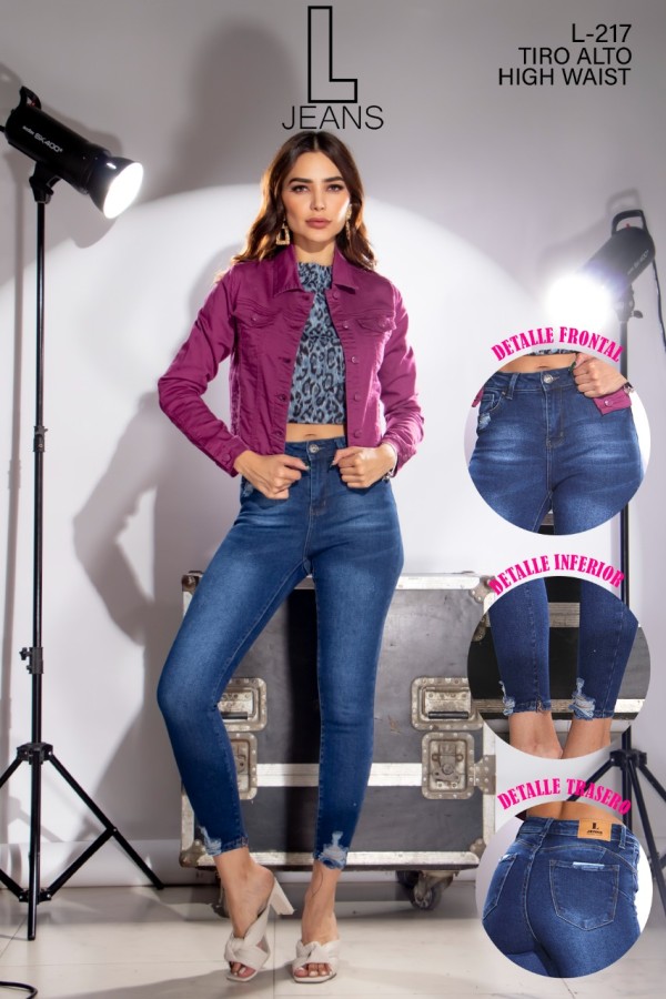 Pantalón L 217 Tiro alto