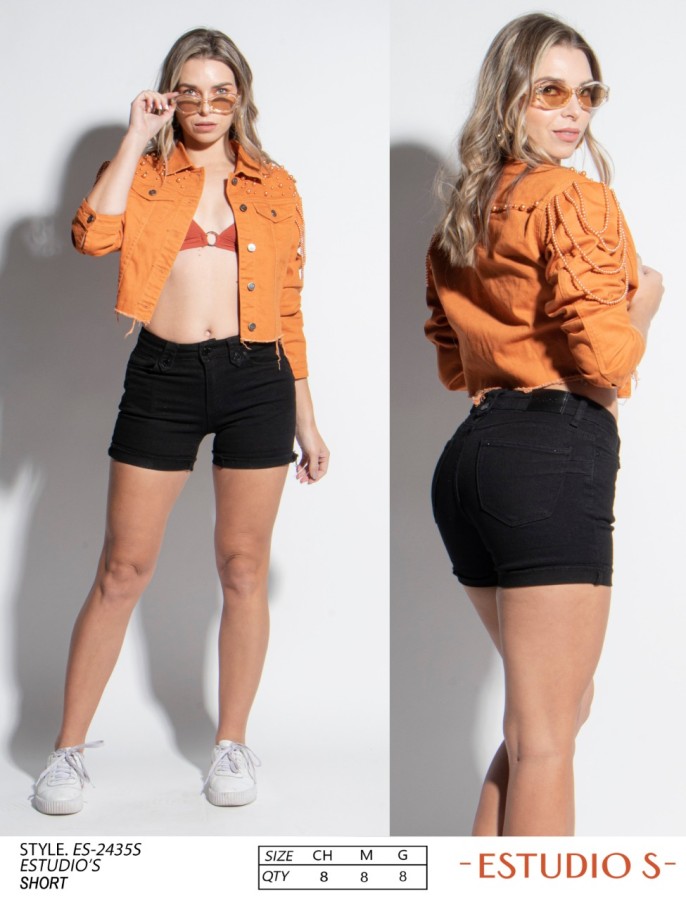 Short Estudio S 2435 negro