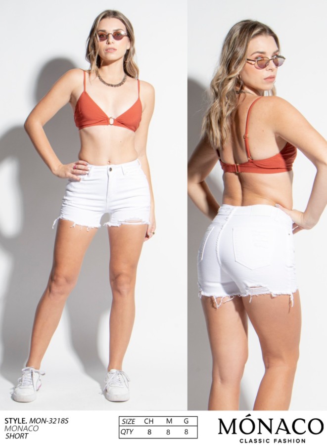 Short Mónaco 3218 Blanco