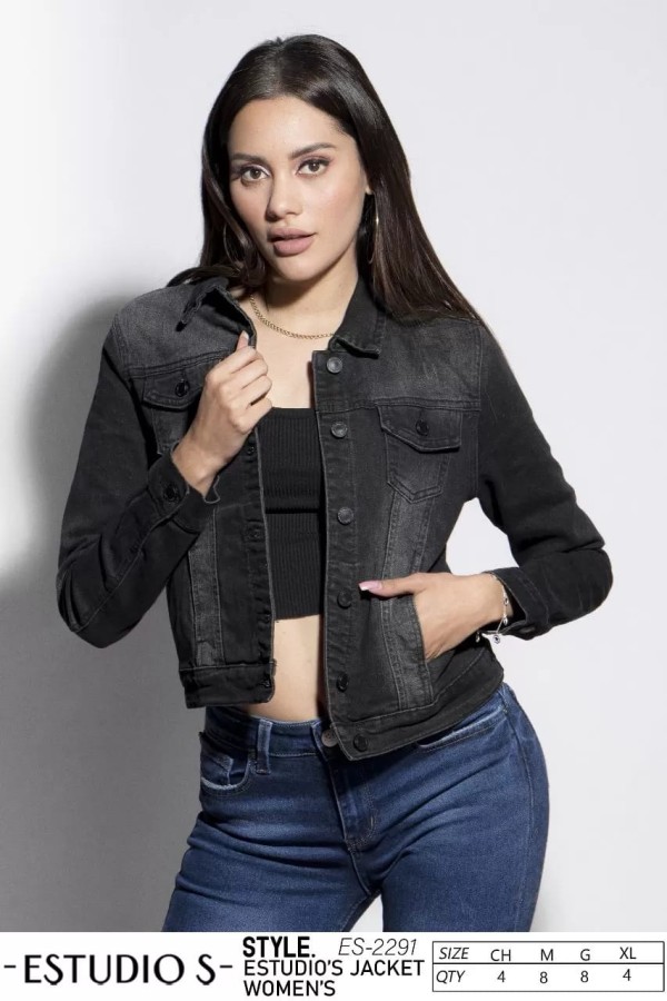 Chamarra Estudio S 2291 Negro