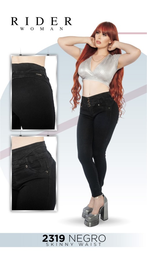 Pantalón Rider 2319 negro