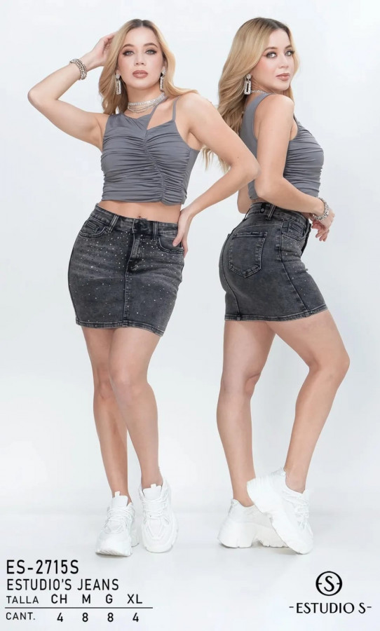 Falda Estudio S 2715