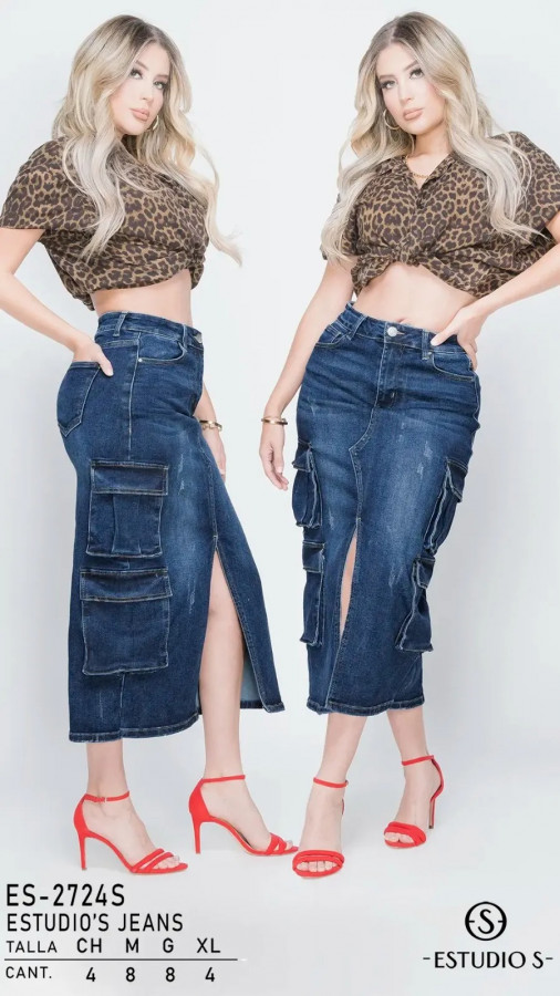 Falda Estudio S 2724