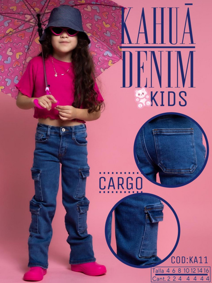 Pantalón de niña KAHUA KA11