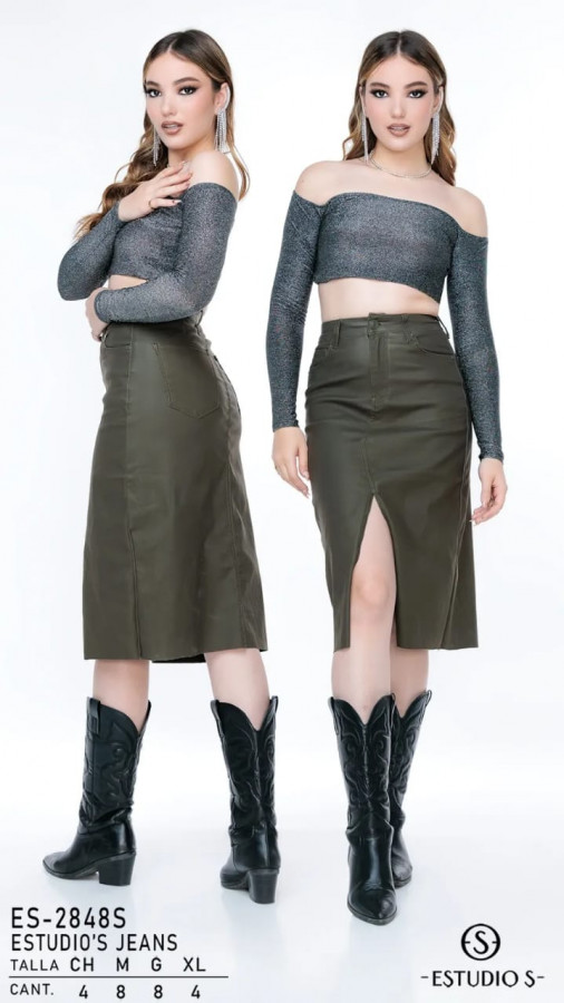 Falda Estudio S 2848