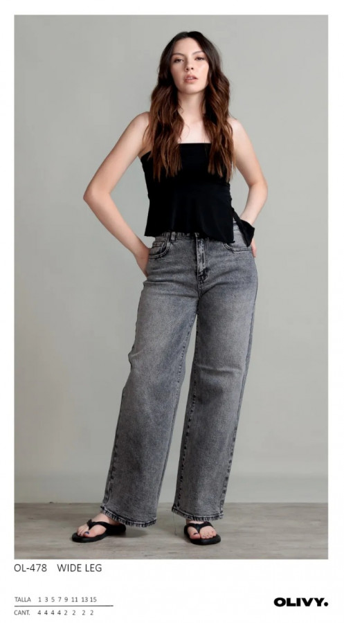 Pantalon Olivy 478 wide