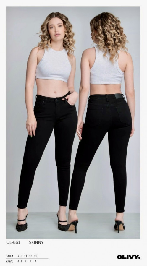 Pantalón Olivy 661 Skinny