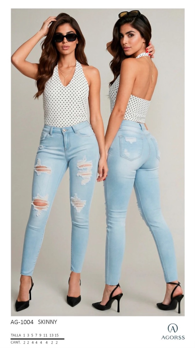 Pantalón Agorss 1004 Skinny