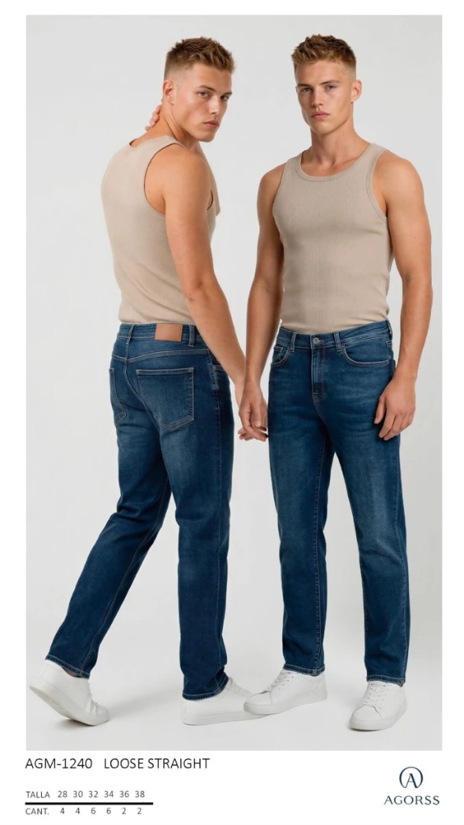 Pantalón Agorss 1240 Loose straight